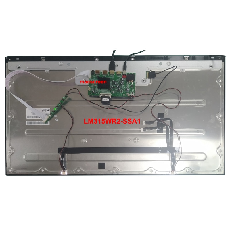 ÷ ü Ʈ ο  LCD ũ, DIY  ޱ, 32 ġ, LM315WR2 SS B1, 4K, 10 Ʈ, IPS HDR, ǰ